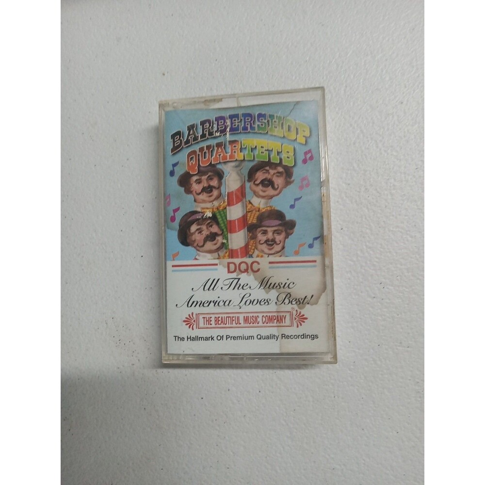 Barbershop Quartets All The Music America Loves Best Cassette